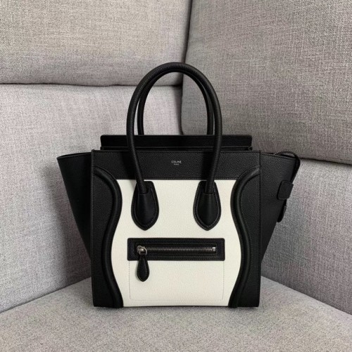 Celine Luggage Boston Tote Bags Alle kalfsleer 189793-1