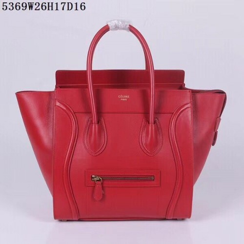 Celine Bagage Micro Draagtas CLY5369 Rood