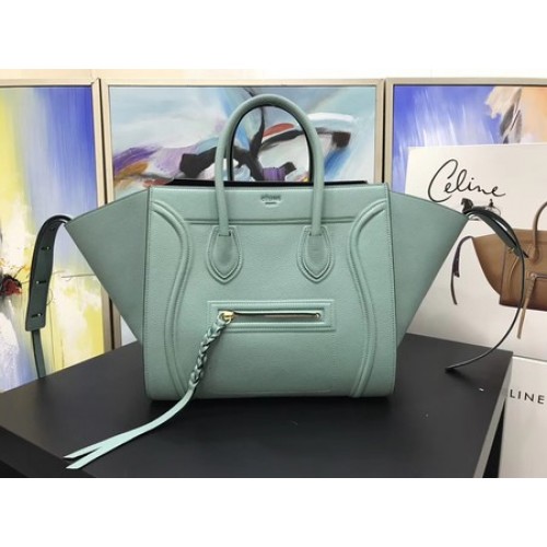 Celine Luggage Phantom Tote Bag Kalfsleer CT3372 Groen