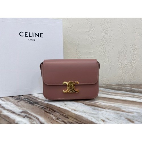 Celine MINI CLASSIC BAG IN BOX KALFSHEER CL01503 roze