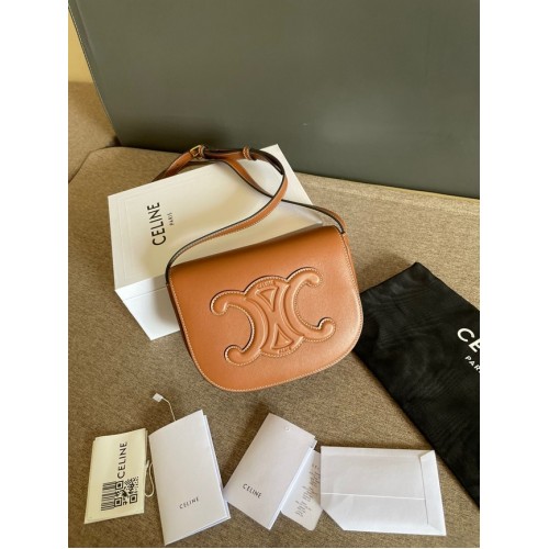 Celine TEEN CLASSIC TAS KALFSLEER 199292 TAN