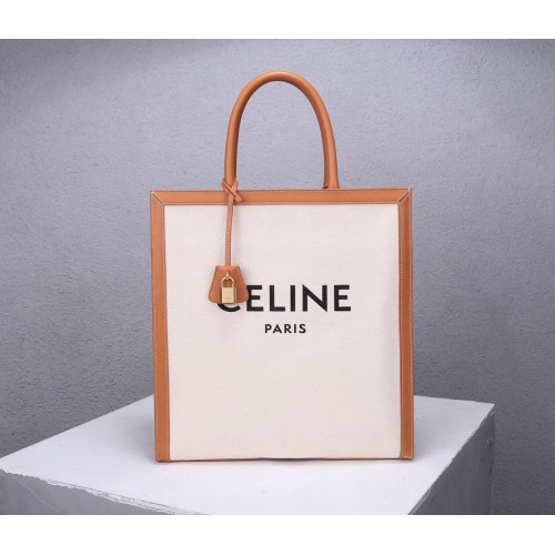 Celine TEEN TRIOMPHE TAS IN TRIOMPHE CANVAS EN KALFSLEER CL90402 wit