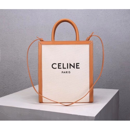 Celine TEEN TRIOMPHE TAS IN TRIOMPHE CANVAS EN KALFSLEER CL91041 wit