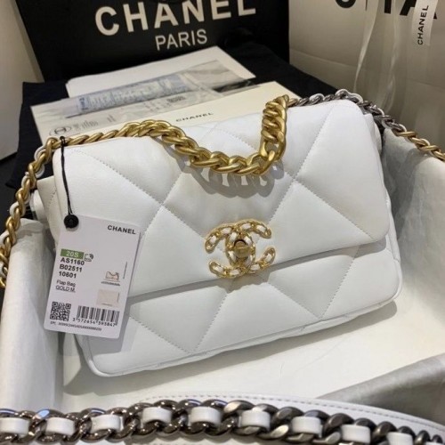 Chanel 19 kleptas AS1160 Wit