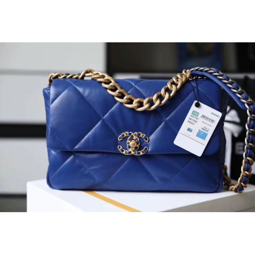 Chanel 19 kleptas AS1161 blauw