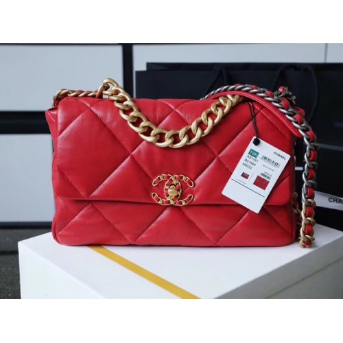 Chanel 19 kleptas AS1161 rood