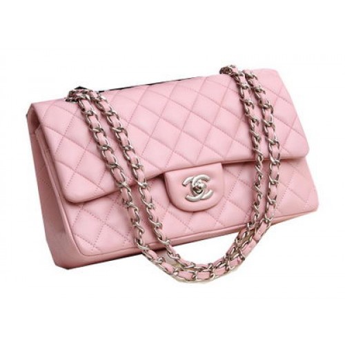 Chanel 2.55 Serie Tassen Origineel Lamsleer CFA1112 Roze