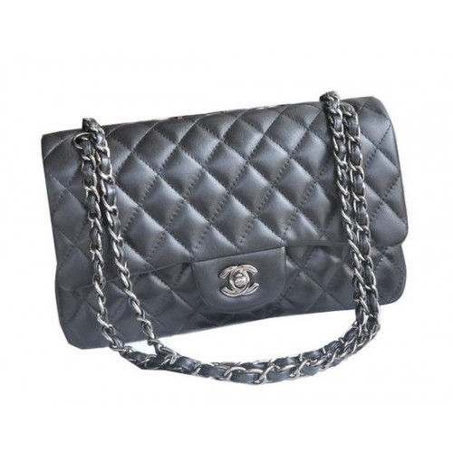 Chanel 2.55 Serie Tassen Schapenleer A1117 Zwart