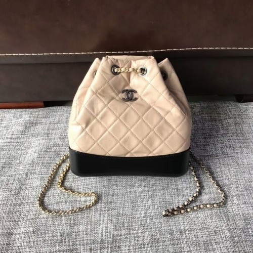 Chanel 2018 originele kalfsleren rugzak 81229 Camel