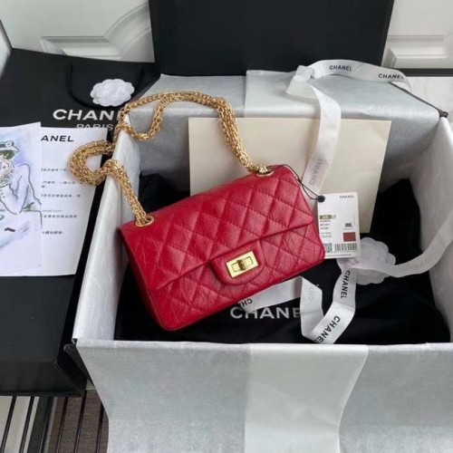 Chanel 2.55 Kalfsleren Flap Bag A37586 rood
