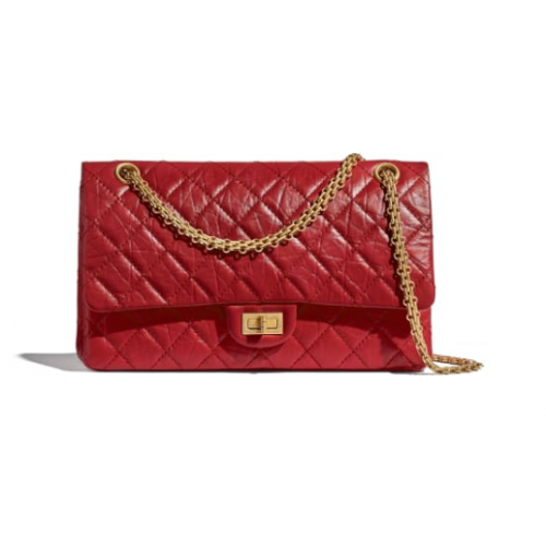 Chanel 2.55 Kalfsleren Flap Bag A37587 rood