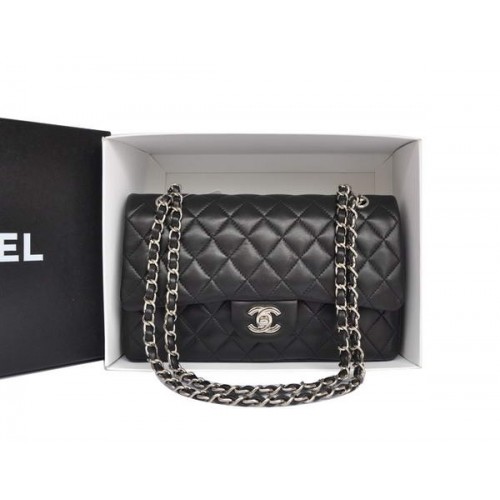 Chanel A1112 2.55 Serie Flap Bag Origineel Leer Zwart