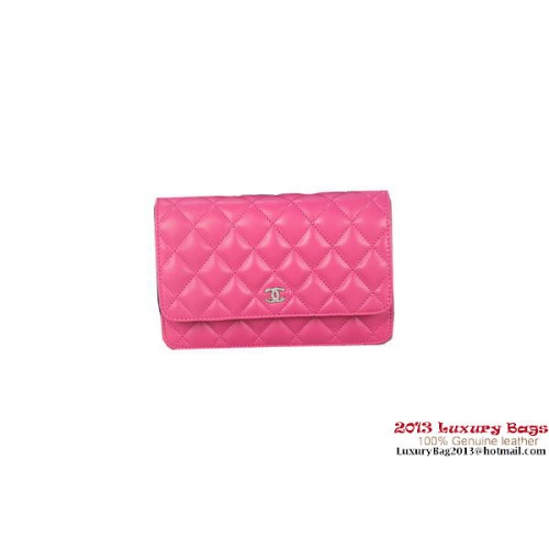 Chanel A33814 Originele Schapenvacht Leren mini Flap Bag Rose