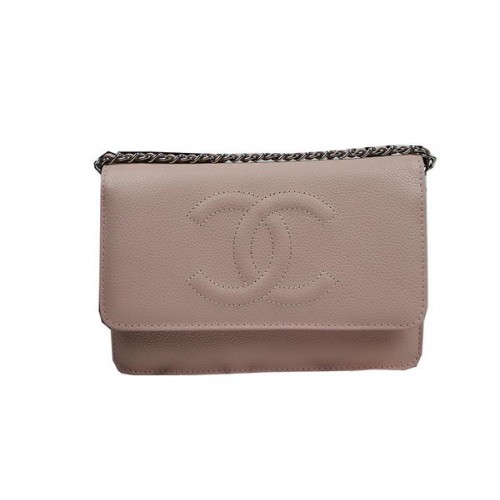 Chanel CHA48654 Roze Originele Cannage Patronen Leren Mini Flap Bag