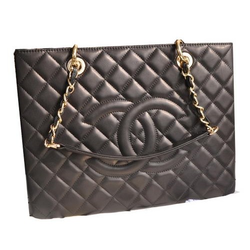 Chanel Classic Coco Bag Zwart GST Schapenleer A50995 Goud