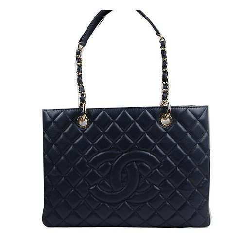 Chanel Classic Coco Bag Royal GST Caviar Leer A50995 Goud
