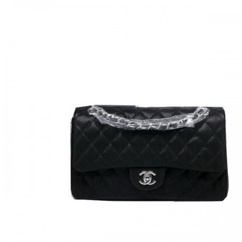 Chanel Classic Flap Bag 2.55 Serie Origineel Suède Cannage Patroon CHA1112 Zwart