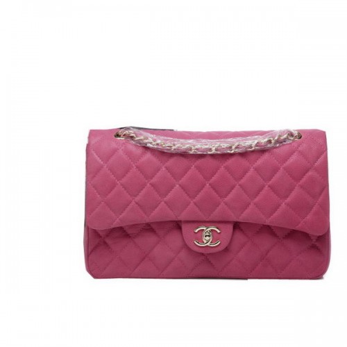 Chanel Klassieke Flap Bag Cannage Patroon CHA1113 Perzik
