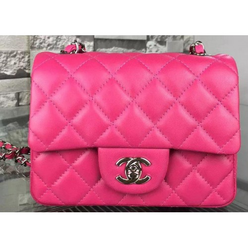 Chanel Classic Flap Bag Origineel Schapenleer A5171 Rose