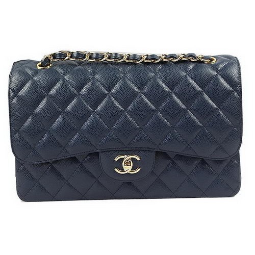 Chanel Classic Flap Bag Royal Cannage Patroon CF1113 Goud