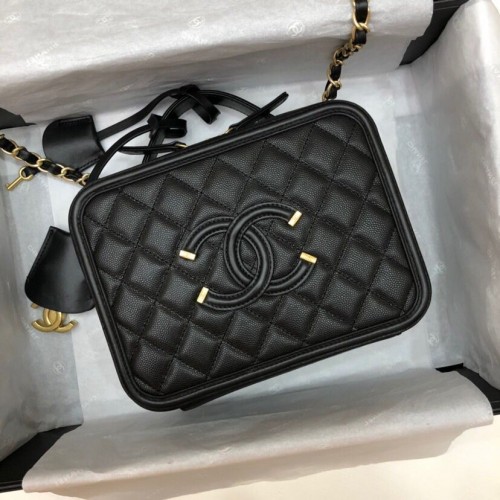 Chanel toilettas A93343 zwart