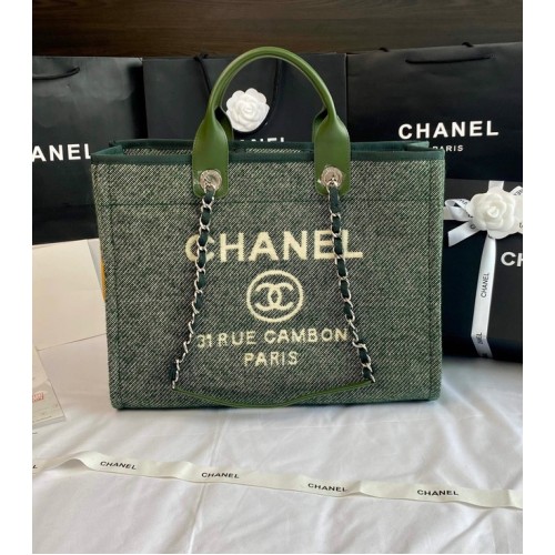 Chanel GROTE WINKELTAS A66941 groen