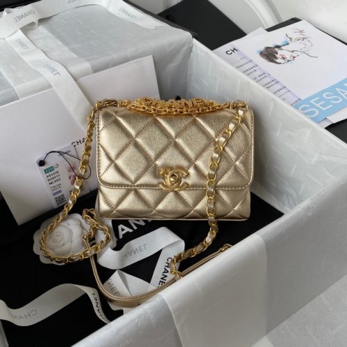 Chanel MINI FLAP TAS AS3239 goud