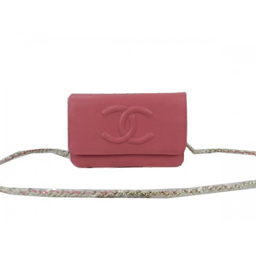 Chanel Original Cannage Patterns Leren mini Flap Bag CHA48654 Roze
