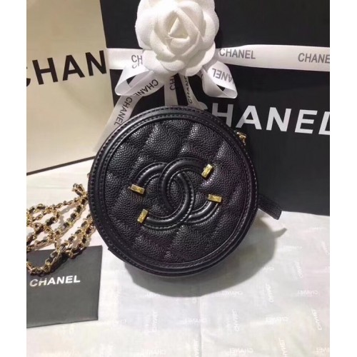 Chanel Original Clutch met Ketting A81599 zwart