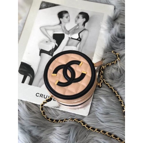 Chanel Original Clutch met ketting A81599 roze
