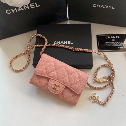 Chanel Original generfd kalfsleren zak 81081 roze