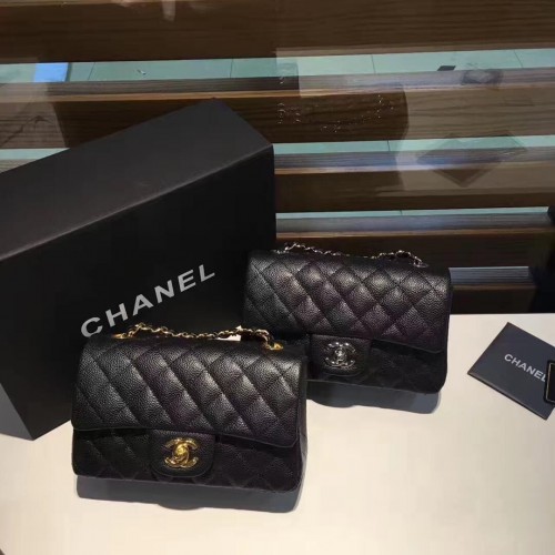 Chanel Original Lather Flap Bag 1116 zwart