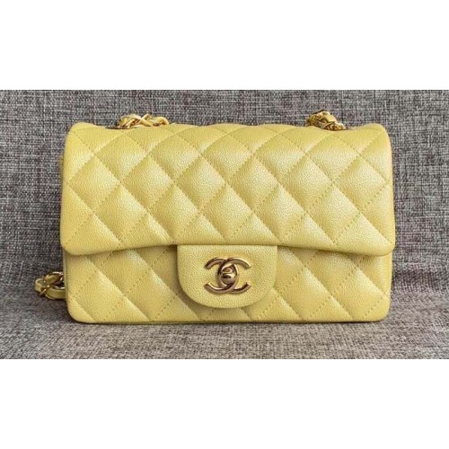 Chanel Original Lather Flap Bag AS1792 Citroen