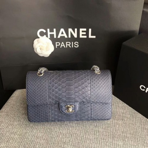 Chanel originele python lederen schoudertas CF1112C