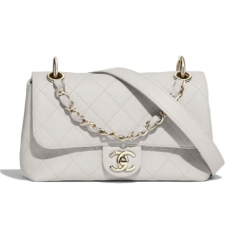 Chanel Original Soft Leather Small flap bag AS1459 wit