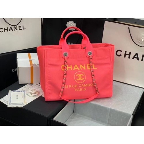 Chanel Original grote boodschappentas 66941 roze