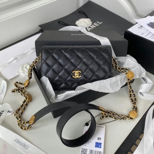 Chanel KLEINE FLAPTAS AP2840 zwart