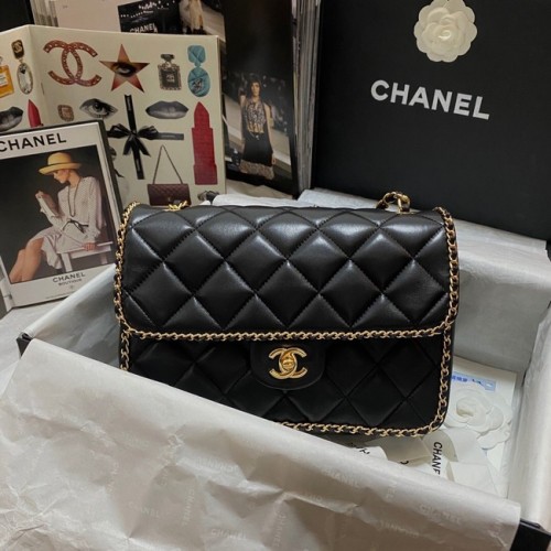 Chanel KLEINE FLAPTAS AS1672 zwart