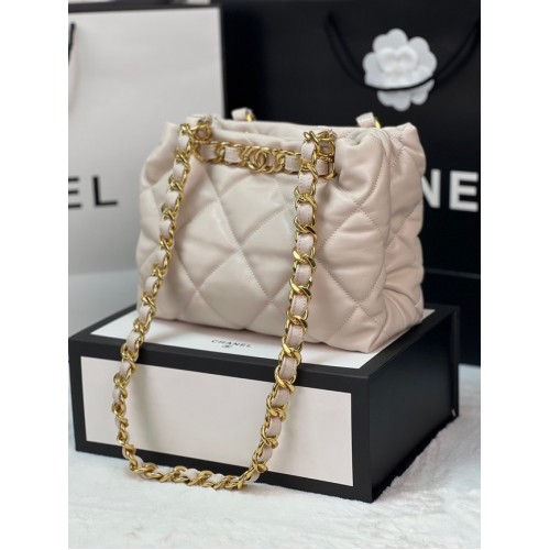 Chanel KLEINE WINKELTAS AS3502 Beige
