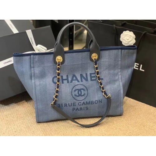 Chanel Boodschappentas A66941 blauw