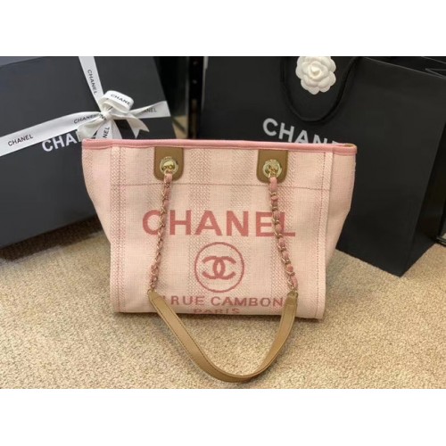 Chanel Schoudertas A66942 Roze
