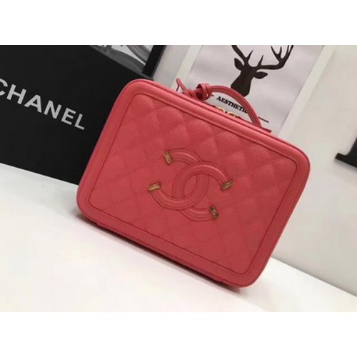 Chanel Schoudertas Origineel Kalfsleer CHA1812 Rood
