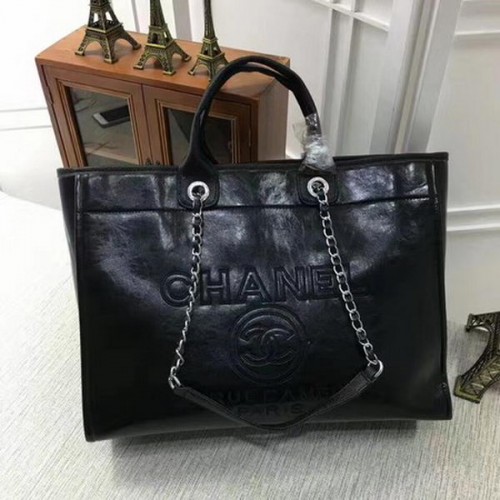 Chanel Tote Bag Kalfsleer CHA3626 Zwart