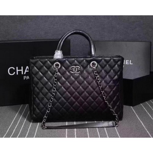 Chanel Tote Bag Schapenleer CHA3625 Zwart