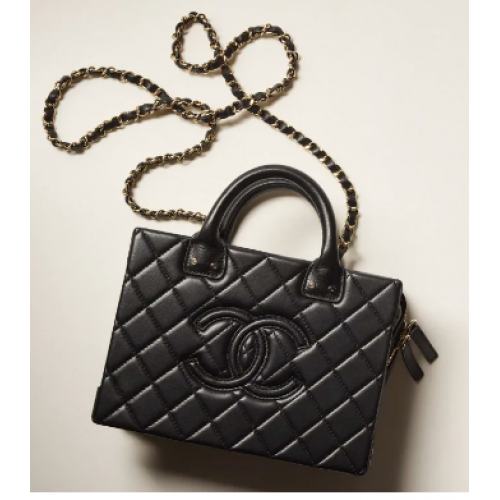 Chanel VANITY CASE AS3345 ZWART