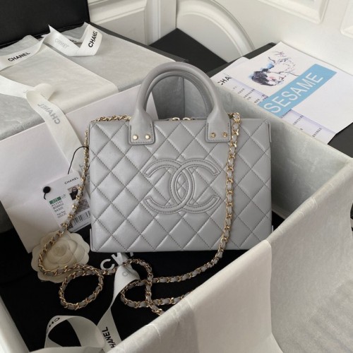 Chanel VANITY CASE AS3345 GRIJS
