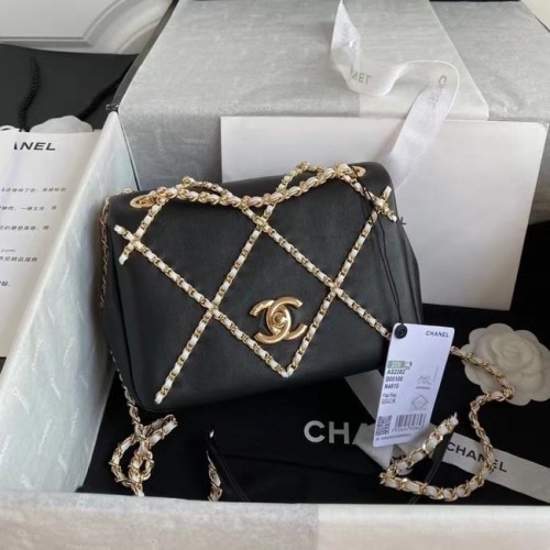 Chanel kleptas AS2382 zwart wit