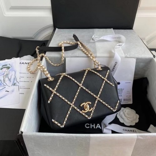 Chanel kleptas AS2383 zwart Wit
