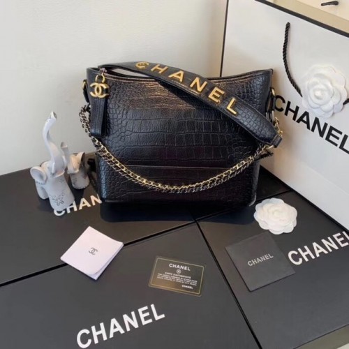 Chanel gabrielle hobo bag A93824 zwart