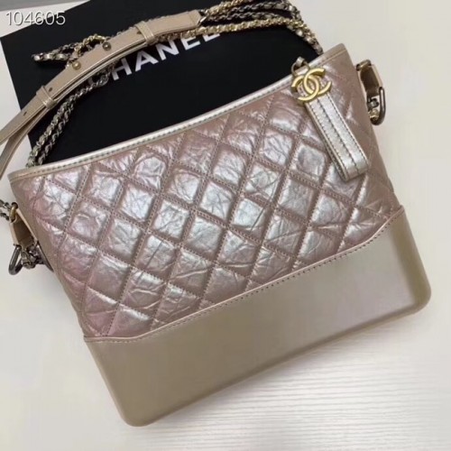 Chanel gabrielle hobo bag A93824 donkerroze